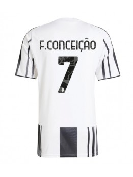 Juventus Francisco Conceicao #7 Replika Hemmakläder 2025-26 Kortärmad